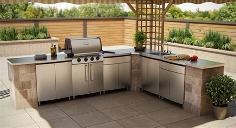 stainless steel bbq grill cabinets|outdoor stainless steel kitchen cabinets.